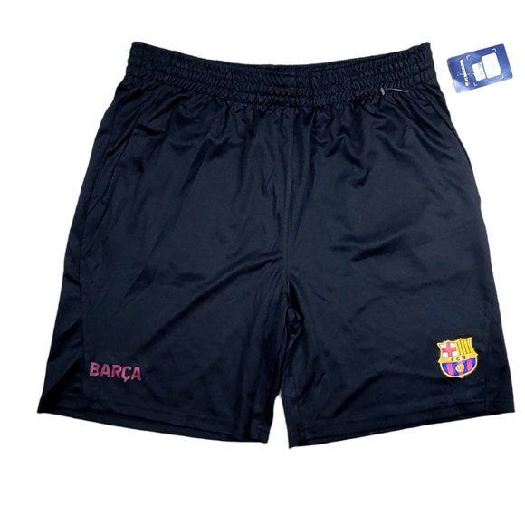 FBC Other - FC Barcelona Shorts size L Soccer Team Barca Black